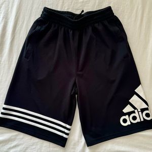 Adidas black shorts